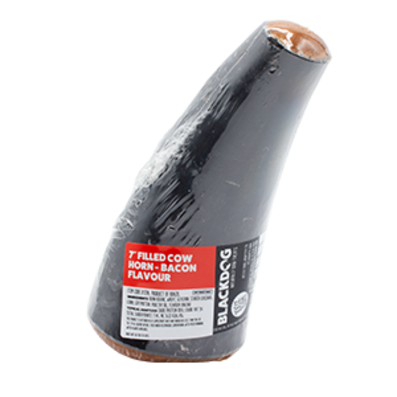 Black Dog Cow Horn