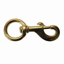 Round Eye Brass Snap HD 32mm
