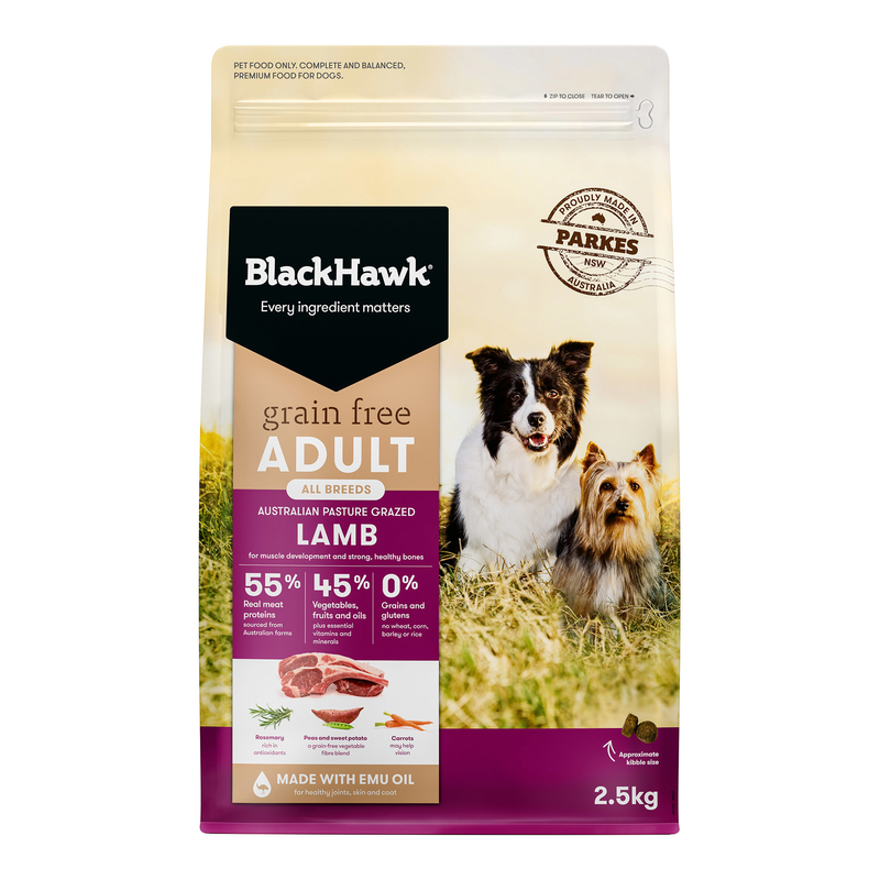 Black Hawk Grain Free Lamb Adult