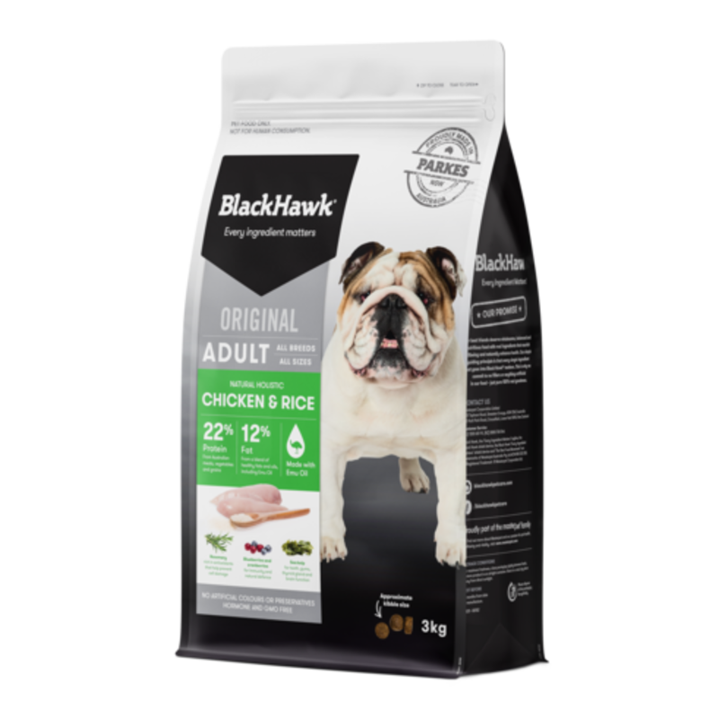 Black Hawk Chick & Rice Adult