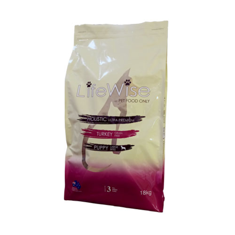 LifeWise Puppy Large Bites Turkey