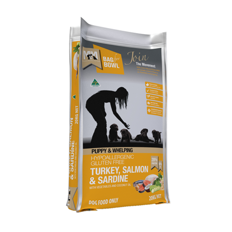 MFM Puppy Turkey & Salmon & Sardine Gluten Free