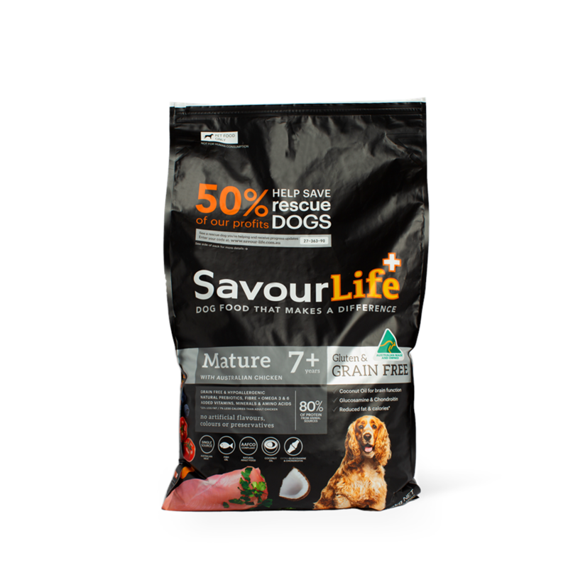 SavourLife Grain Free Mature 7+ Chicken