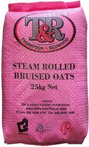 Flaked Oats Steam Rolled 25kg