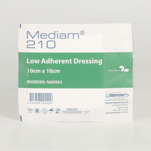 Medi Steri Pad Dressing 10x10cm