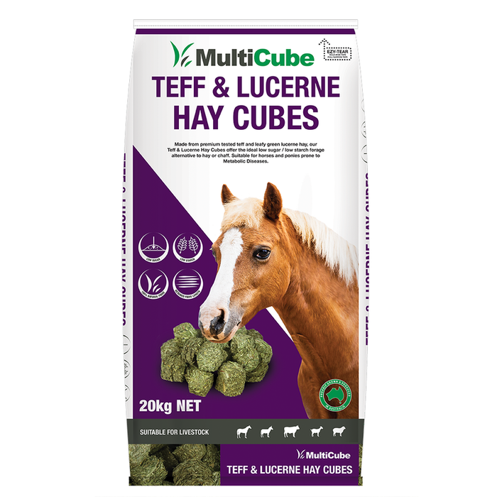 Lucerne & Teff Cubes