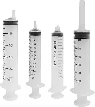 Syringe Various Sizes