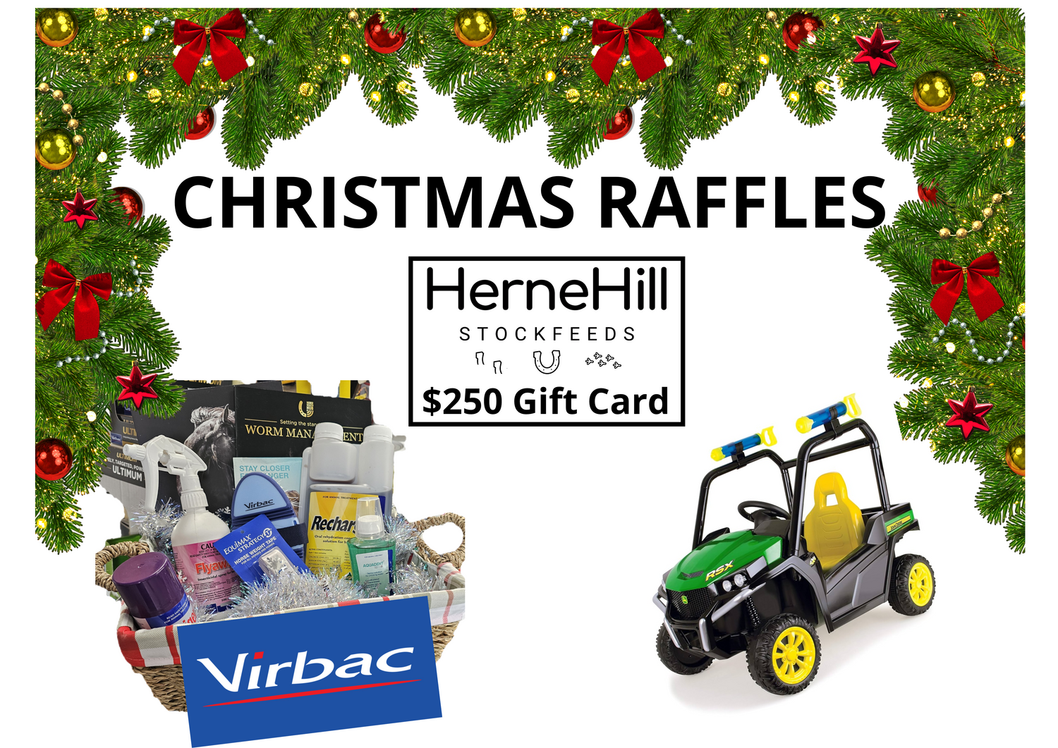 Three Amazing Raffles