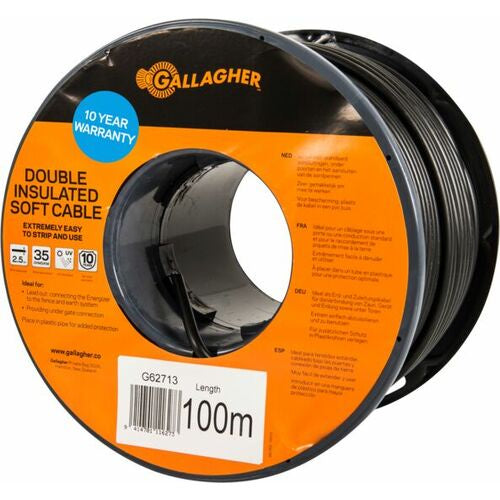 Insulated Cable Lead Out 2.5mm Soft 100m