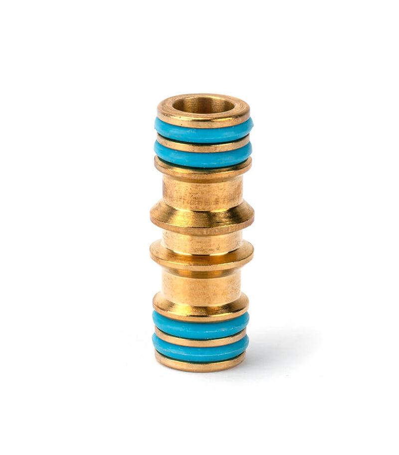 12mm Brass 2 way coupling