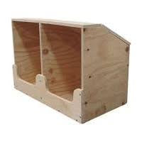 Chicken Layer Boxes Double Flat Pk (nesting)