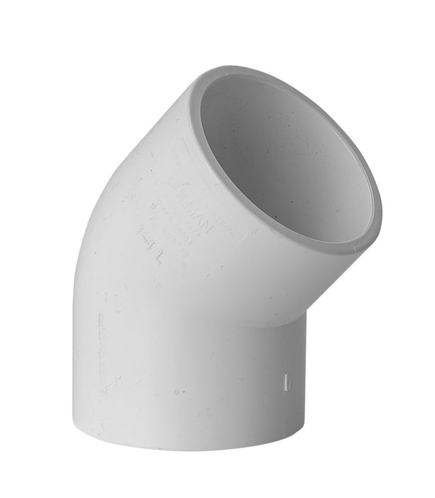 PVC Pressure Elbow 45deg