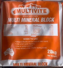 Multivite Horse Block (Orange/Mineral)20kg