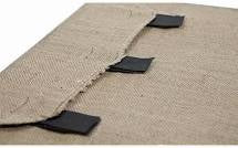 SPG iO Fitted Hessian Dog Bed Covers - with Velcro