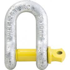 Load Rated D Shackle