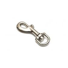 Round Swivel Eye Snaphook NP 12mm