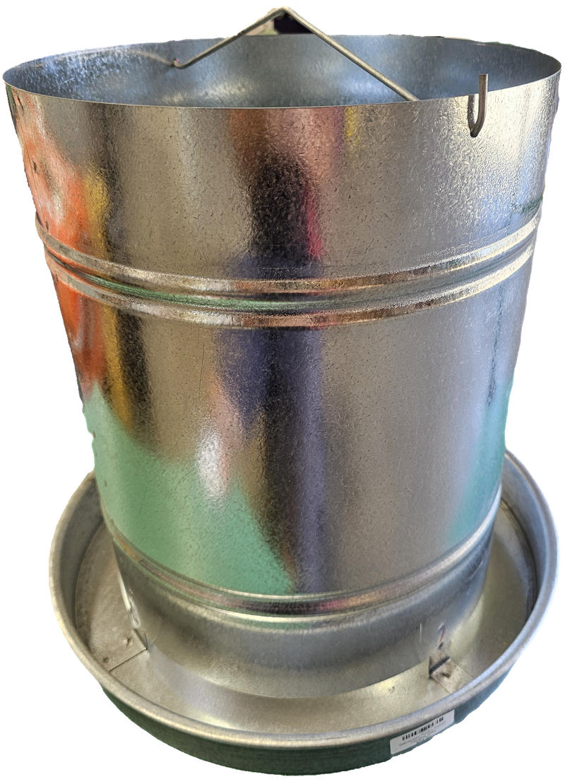Galvanised Poultry Feeder Hanging 20kg