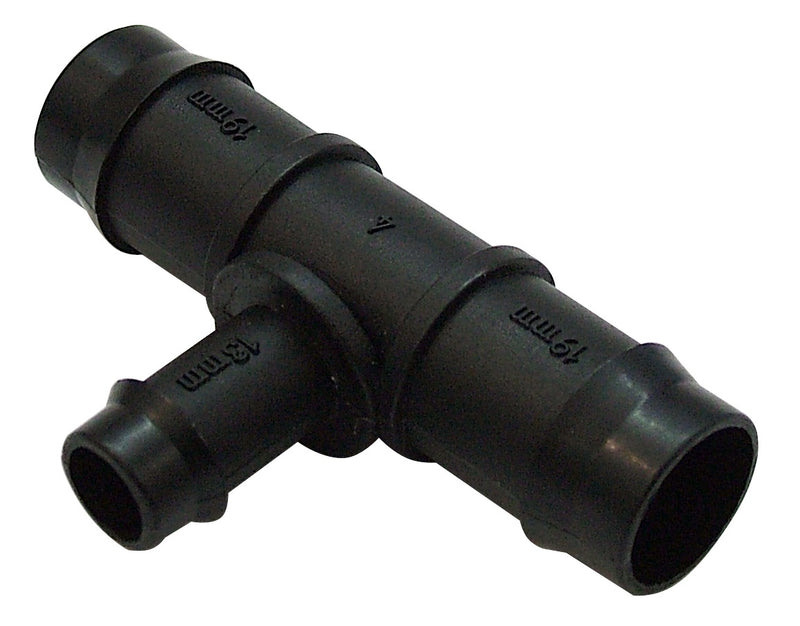 Tee Red. 19mm x 13mm