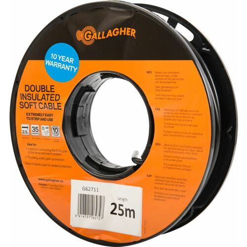 Cable Lead Out 2.5mm Soft 25m