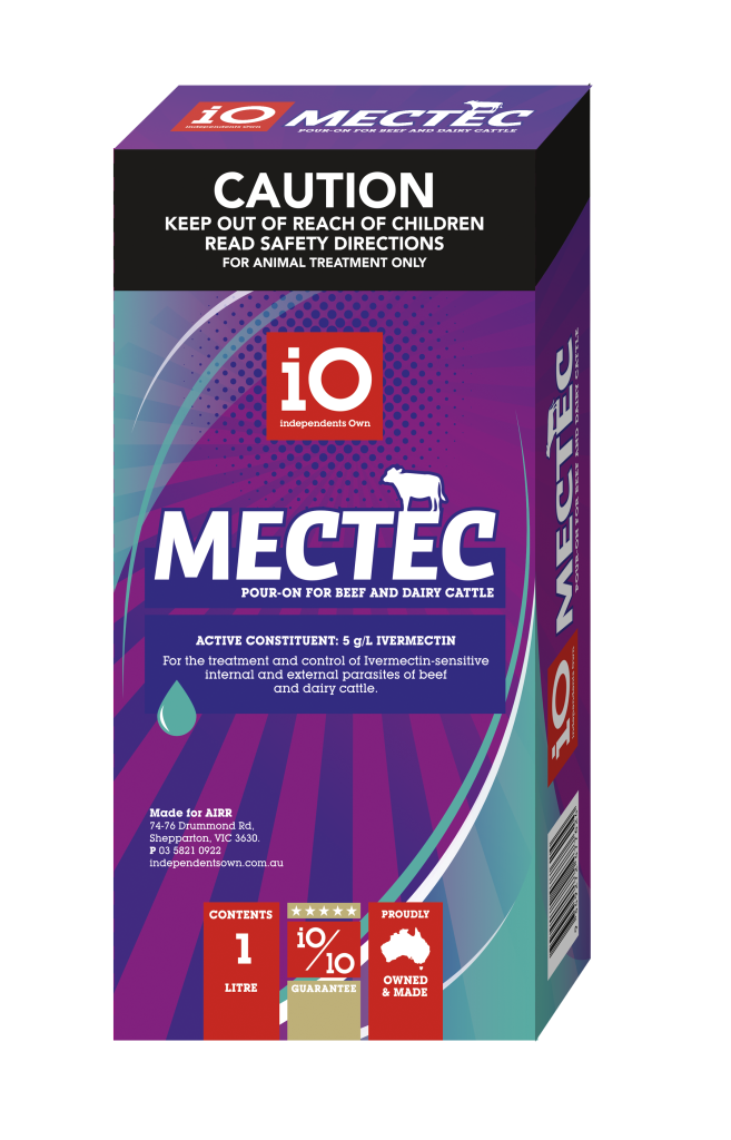 iO Mectec pour on Cattle 5g/L Ivermectin