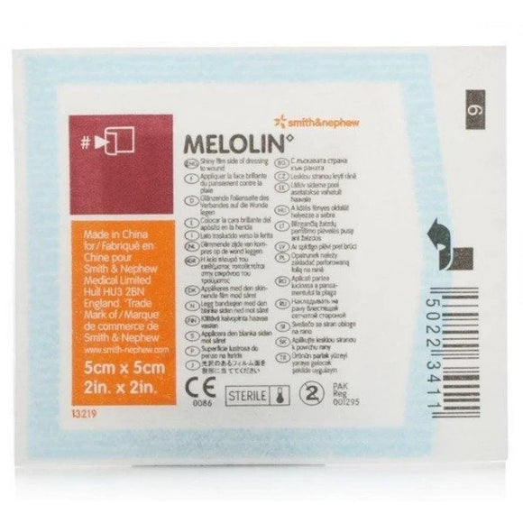 Melolin Non Adherent Dressing 10 x 10cm