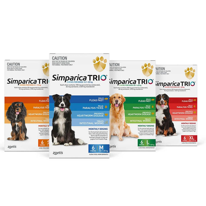 Simparica Trio Dog Wormer